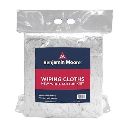 Benjamin Moore Benjamin Moore Cotton Knit Wiping Rags 8 lb 1 pk 6414BL1005DBM